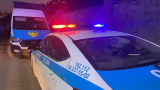 Алматыда күдікті полиция көлігінде өзіне қол жұмсады