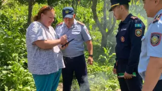 Таулы аймақта от жаққан: өрт қауіпсіздігін елемегендерге 4 миллион теңге айыппұл салынды