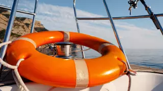 Атырауда екі қайық соғылған сәт видеоға түсіп қалды