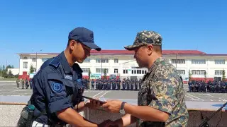 Ұлттық ұлан сарбазы суға батып бара жатқан спортшыны құтқарды