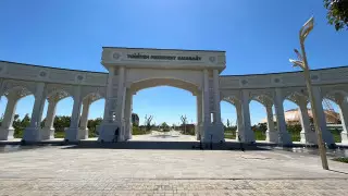 Түркістандағы Тұңғыш Президент саябағы қараусыз қалған