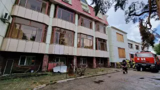 Бурабайдағы қонақүйден өрт шығып, 106 адам эвакуацияланды