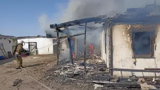 Павлодар облысында көпбалалы отбасының үйі өртеніп кетті