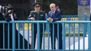 Тоқаев сел тасқынынан қорғайтын "Аюсай" бөгетіне барды