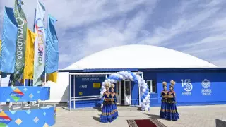 Қызылорды облысы Махамбетов ауылында спорт кешені ашылды