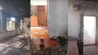 Тараз әкімі мектептегі өрттен зардап шеккендерге көмек көрсетуге уәде берді