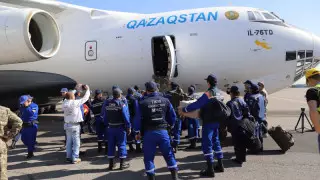 Қазақстандық құтқарушылар Ауғанстанға ұшып шықты