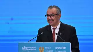 Тедрос Аданом Гебрейсус Қарағандыдағы көмір шахтасында болған қайғылы оқиғаға байланысты көңіл айтты