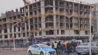 Астанада жол апаты болып, жеңіл көлік аударылып қалды