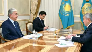 Тоқаев "Бәйтерек" АҚ басқарма төрағасын қабылдады