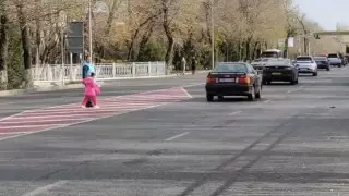 Неге өмірін қауіпке тігеді: тараздықтар жолды кесiп өту себебін айтты