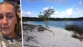 Турист атақты көлге түскеннен кейін таз болып қалды