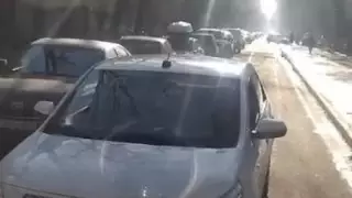 Қазнетте жедел жәрдем көлігі түсірілген видео қызу талқылап жатыр