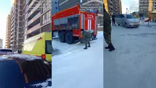 Астанада тұрақтағы көліктер құтқарушылардың өрт орнына жетуіне кедергі келтірді