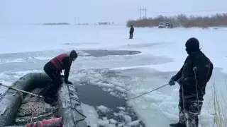 Қарағанды ​​облысында суға батып кеткен балықшы үш күннен бері іздестіріліп жатыр: видео