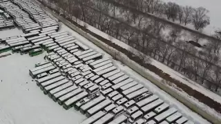 Алматы іргесінде тағы бір автобустар зираты табылды: видео