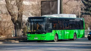 Алматыда Райымбек даңғылы бойымен жүретін BRT қандай болады?