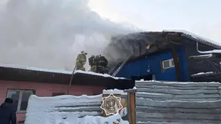 Алматыда караоке ғимараты өртенді