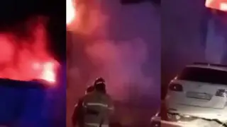 Астанада елуден аса адам ірі өртті сөндіріп жатыр