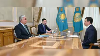 Тоқаев Ақордада Головкинді қабылдады
