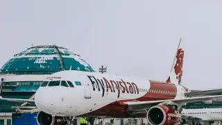 "Астана-Қостанай" әуерейсі жарты жолға жеткенде қайтуға мәжбүр болды
