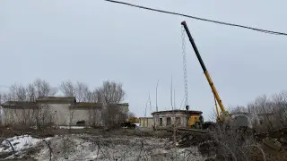 Петропавлда электр желісінің тіректері құлады: тұрғындар сусыз қалды