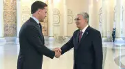 "Үлесіңізді жоғары бағалаймыз". Тоқаев Нидерланд премьер-министрімен кездесті