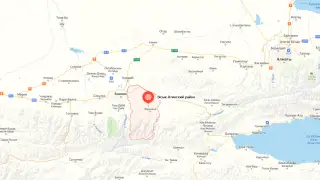 Қазақстан мен Қырғызстан шекарасында жер сілкінісі болды