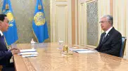 Тоқаев Жамбыл облысының әкімін қабылдады