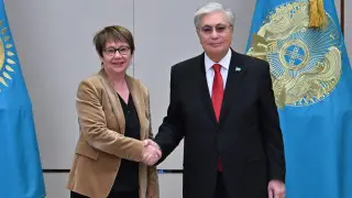 Тоқаев Еуропалық қайта құру және даму банкінің президентімен кездесті