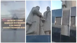 Зерендідегі ҰОС жауынгерлеріне арналған ескерткішті бүлдірген күдікті анықталды