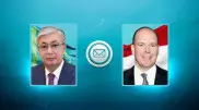 Тоқаев Монако князіне жеделхат жолдады