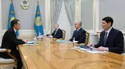 Тоқаев Ақордада Сағынтаевты қабылдады