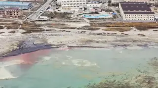 Бұрын және қазір: блогер Каспий теңізінің 10 жыл ішінде қалай өзгергенін көрсетті