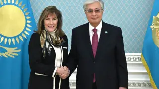 Тоқаев Халықаралық сот әкімшілігі қауымдастығының президентін қабылдады