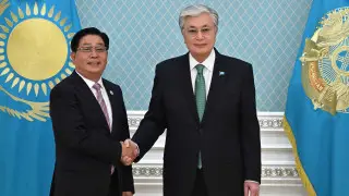 Тоқаев қытайлық логистика компаниясының басқарма төрағасын қабылдады