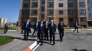 Тоқаев Шымкенттегі жаңа тұрғын үйлерді аралап көрді