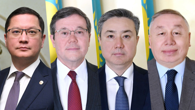 Рауан Жұмабек, Барлыбай Садықов, Еркебулан Сапиев, Жалғас Әділбаев. Фото: t.me/pressmfakz