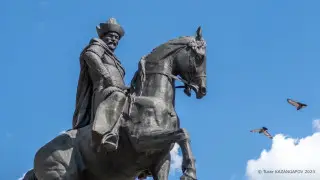 Астанада Кенесары ханның ескерткіші қайта орнатылды