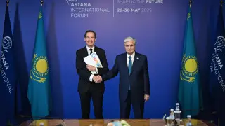 Тоқаев Google компаниясының аймақтық вице-президентін қабылдады