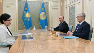 Тоқаев еңбек және халықты әлеуметтік қорғау министрін қабылдады