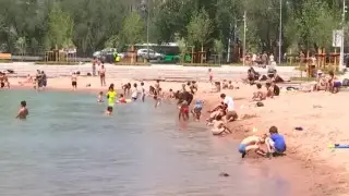 Сайран көлінде демалушыларға 19,5 мың теңге айыппұл салынып жатыр