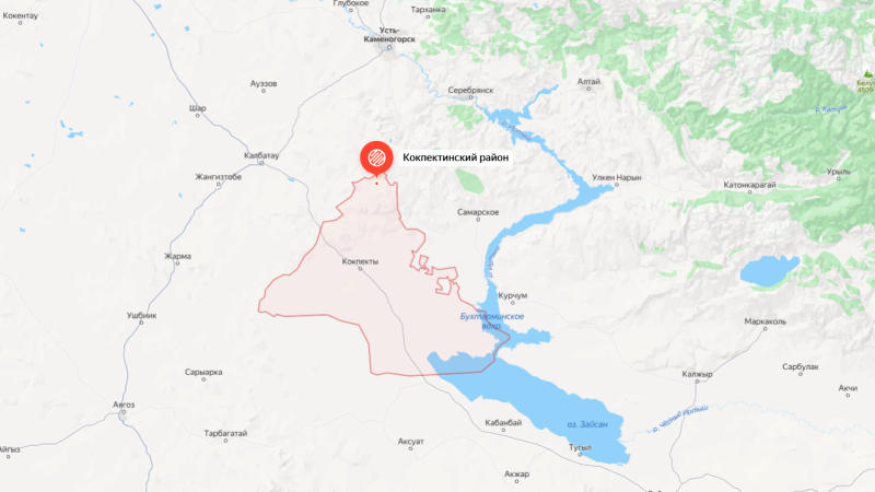 Скриншот Яндекс карта