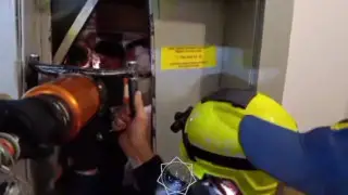 Петропавлда түнде лифтте қамалып қалған адамдар құтқарылды