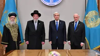 Тоқаев иудаизм ұйымының өкілдерімен кездесті