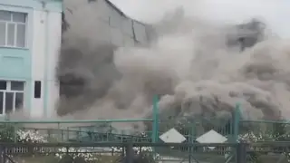 Ресейде мектеп ғимараты опырылды: не белгілі?