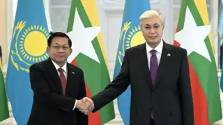 Тоқаев Мьянма президентінің міндетін атқарушымен келіссөз жүргізді