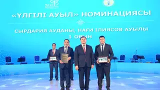 Еңбек күні қарсаңында “Үлгілі елді мекен” облыстық конкурсы жеңімпаздарына 19 коммуналдық техника табысталды