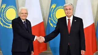 “Астанада кездескеніме қуаныштымын“. Тоқаев пен Маттарелла келіссөз жүргізді