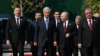 Тоқаев Душанбеде Путинмен кездесті